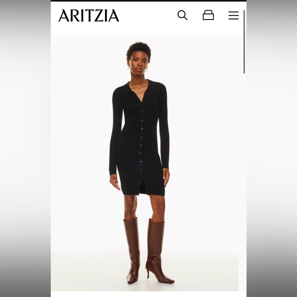 Aritzia cove dress. Wilfred brand. Size medium. Worn once. Good condition